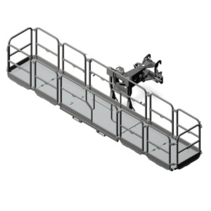 Rotating extendable men platform 500kg - 6,5m (REP 2-6,5)